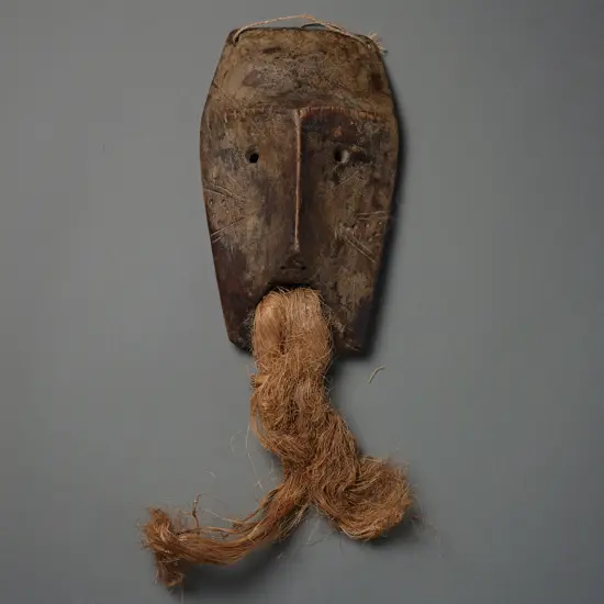 Lega - Democratic Republic of Congo wooden mask,